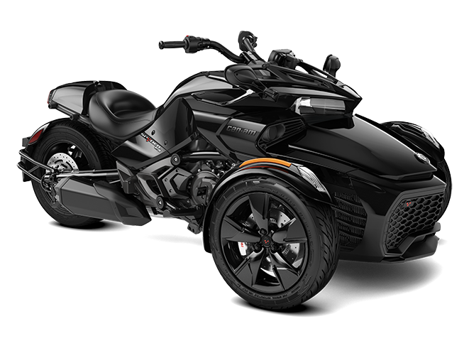трицикл Spyder F3-S Monolith Black Satin